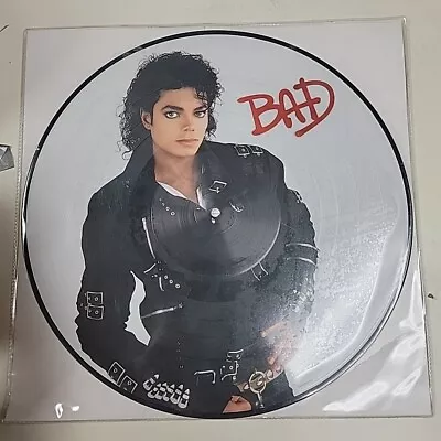 Michael Jackson * Bad [New Vinyl LP] Picture Disc Record • $20.59