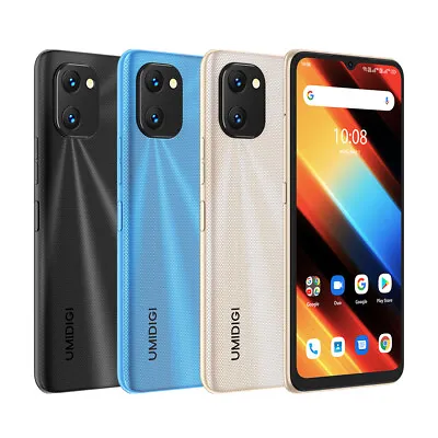 UMIDIGI Power 7 4+128GB 6.7  Smartphone 6150mAh Android 11 Mobile Phones Good • $154.99