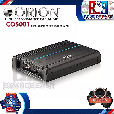 Orion CO500.1 Cobalt Series 500W Monoblock Amplifier • $299