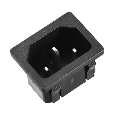 C14 Inlet Power Socket Plug Industrial Socket Plug IEC320 AC250V 10A 1 Set • $6.42