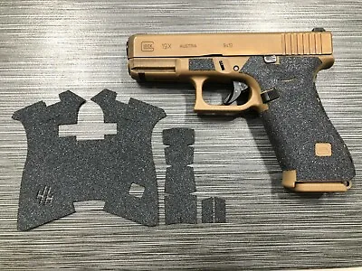 HANDLEITGRIPS Sandpaper Gun Grip Tape Wrap For Glock 19X And Glock 45 • $15.19