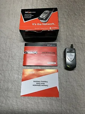 Vintage Verizon/Motorola (V325i) Cell Phone With Original Box/Instructions • $5.99