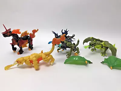 Mega Bloks Dragons Lot Construx Breakout Beasts Series Lot Of 5 Figures-No Eggs • $24.99