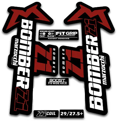 £14.95 • Buy Marzocchi Z1 Bomber Fork Stickers 2020 Replica Mountain Bike Downhill Decal