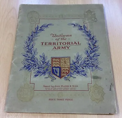 Complete Player’s Uniforms Of The Territorial Army Cigarette Card Album 1930s • £10