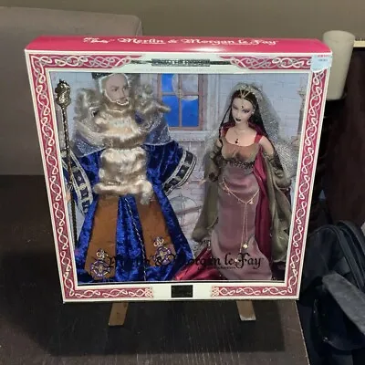 NEW! Mattel Barbie & Ken Merlin & Morgan Le Fay Doll Set Magic & Mystery 2000 • $100