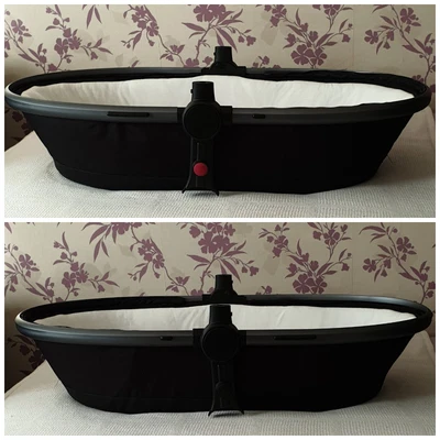 £22.95 • Buy Silver Cross Surf 1 2 3 Carrycot With Graphite Frame + Mattress & Liner