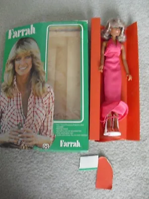 Vintage 1977 Mego Farrah Fawcett 12  Tall Fashion Doll Mint In Box • $135
