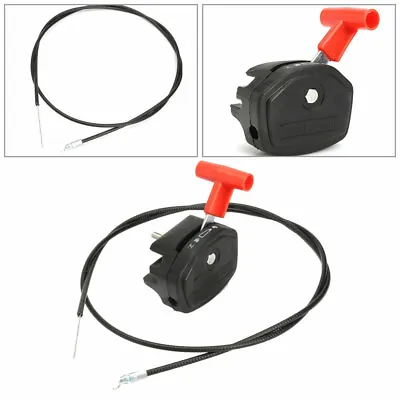 £10.57 • Buy Lawn Mower Throttle Pull Control Cable&Choke Lever For Electric Petrol Lawnmower