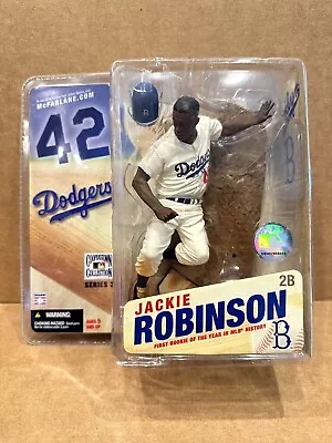 Jackie Robinson McFarlane Cooperstown 2006 Series 3 Rookie Of The Year Figure • $39.95