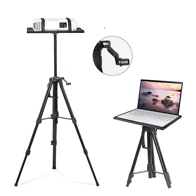 Universal Projector Tripod Stand Laptop Tripod Stand 44-115 Cm For Stage Studio • £23.93