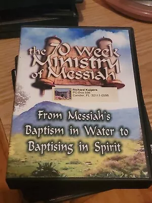 The 70 Week Ministry Of Messiah AUDIO BOOK CD Learn Jesus Chronological Life! • $40