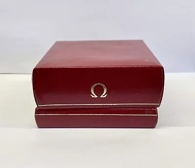 £35 • Buy 1960s GENTS RED HI-TOP OMEGA BOX IN GOOD CONDITION