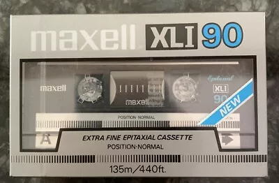 Maxell XLI 90  Cassette Tape Japan New Sealed • $68.39