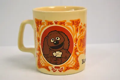 Vintage Kiln Craft Muppet Show Rowlf Collectible Mug Cup VTG 1978 Jim Henson • $60