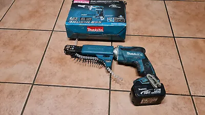 £180 • Buy Makita DFS452Z 18v Collated Autofeed Brushless Screwdriver