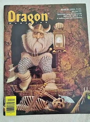 Vintage Dragon Magazine #131 From March 1988 • $12