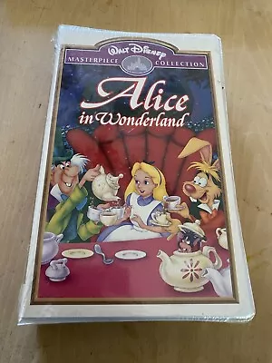 NEW Walt Disney Alice In Wonderland Movie Masterpiece Collection Vtg Sealed VHS • $9