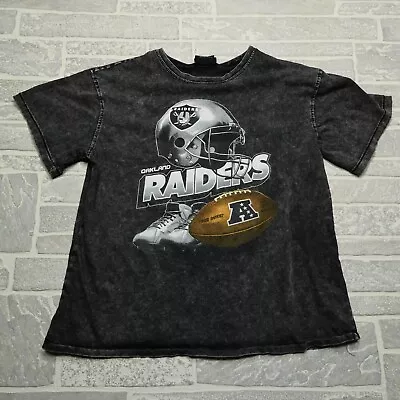 NFL Team Apparel Shirt Womens Small Oakland Raiders Professional Football • $17.44