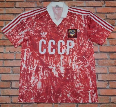 £146.34 • Buy Soccer Jersey Nolel Shirt Vintage Adidas Russia Cccp 1988 (243) Size 5/6