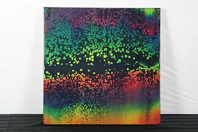 ABSTRACT CANVAS ART Original Acrylic Painting Bright Modern ARTWORK 20  X 20 . • $70.20