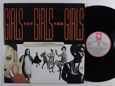 ELVIS COSTELLO & THE ATTRACTIONS Girls! Girls! Girls! DEMON 2XLP VG++ Uk M • $16.75