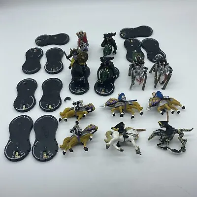 12x Mage Knights Dungeons Dragons MOUNTED Miniature Figures  DAMAGED LOT I • $19.99