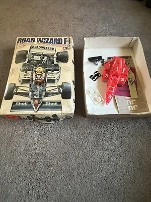 Vintage Tamiya Formula One F1 1/10 Lotus-Honda 99T RC Box & Body-Wing Only Read • $64.90