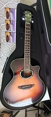 Yamaha APXT2 3/4 Thinline Acoustic-Electric Cutaway Guitar Old Violin... • $350