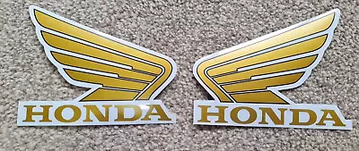 HONDA  Gold Wing PAIR Fuel Tank Wing Decal Vinyl Graphics STYLING  Sticker WINGS • £4.99