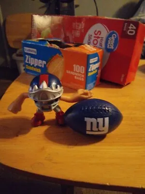 NEW YORK GIANTS • McDonalds NFL Rush Zone 2013 Happy Meal Toy Figure Football • $5.99
