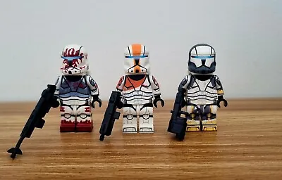 LEGO Star Wars Custom Clone Clone Commandos Delta Squad • $99.95