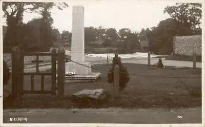 £8 • Buy Real Photo Postcard Of Ditchling War Memorial, (near Burgess Hill), Sussex