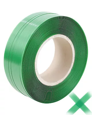 Green Heavy Duty Packaging Strapping Banding Rolls 3800 FT Corrosion Resistance • $124.99