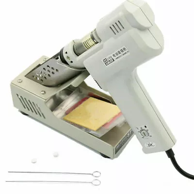 $109.99 • Buy S-993A Electric Vacuum Desoldering Pump Solder Sucker Gun Tin Removal Tool 100W