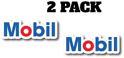 Mobil 1 Premium Vinyl Decal / Sticker 2-Pack - Oil And Gas Company Logo • $7.95