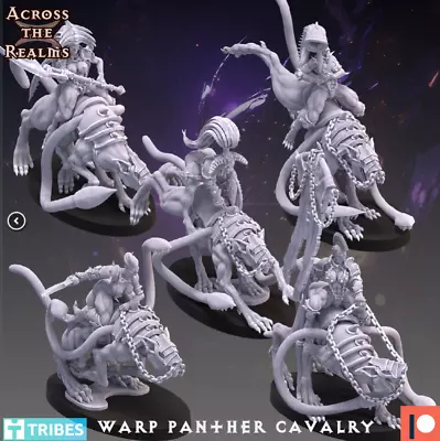 Warp Seekers Panther Cavalry Daemonette 5 Models • $29.86