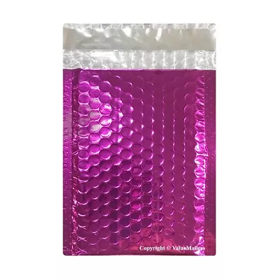 1000 #000 Glamor Metallic Pink Poly Bubble Mailers Envelopes Bags 4x8 Extra Wide • $229.95