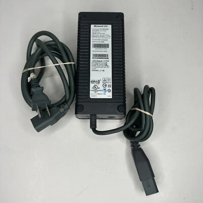 $22.99 • Buy OEM Microsoft XBOX 360 HP-A1503R2 AC Adapter Power Supply Cord Genuine - TESTED