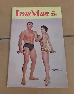 £4.99 • Buy Iron Man Vol 19 No 4 Bodybuilding Muscle Magazine Arnold Schwarzenegger Ironman