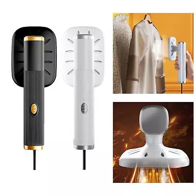 Mini Steam Iron Handheld Clothes Steamer Travel Steam Iron Fast Heat Up • £12.09