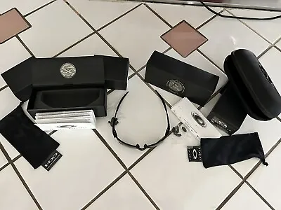 $1100 • Buy ✅🕶️ Oakley Juliet X-metal Carbon/black Polarized Sunglasses W/x-metal Case (202