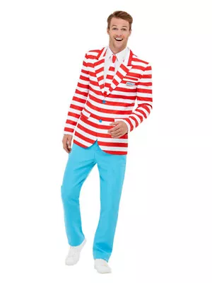 Where's Wally? Suit Red & White • £26.68