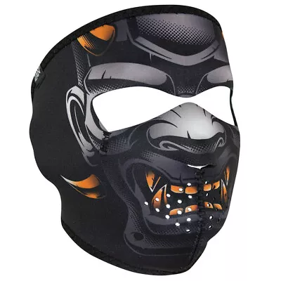 Zan Headgear Horned Demon Full Face Mask Motorcycle Snowboarding Ski Neoprene  • $14.99