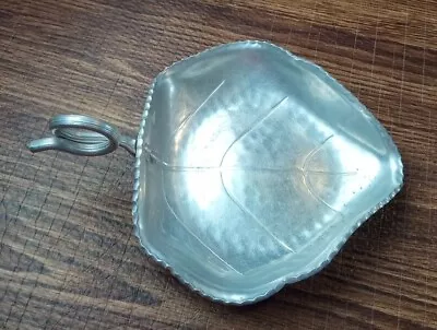 Vintage Aluminum Bw Buenilum Leaf Candy Trinket Dish FREE SHIPPING • $15