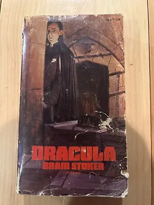 Dracula Beam Stoker Abridged Soft Cover Book 1971 • $3.50