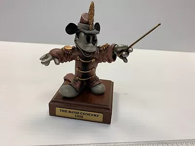 Disney Hudson Generations Of Mickey Mouse – The Band Concert 1935 Colored Pewter • $149.95