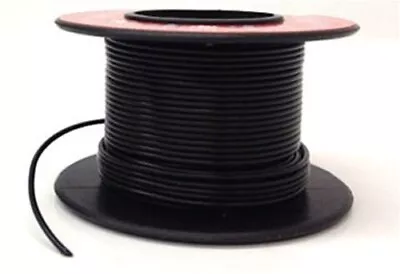 Model-Power Hook-Up Wire 1 Conductor Black 35' - Model Railroad Hook-Up Wire • $5.87