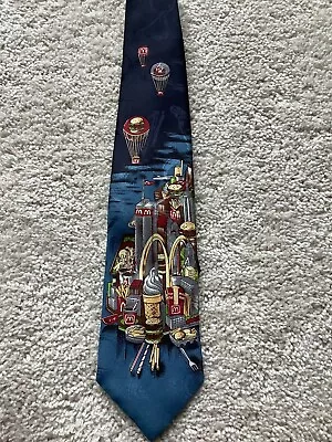 1994 Vintage McDonald's Collection New York City Manhattan Twin Towers Necktie • $20