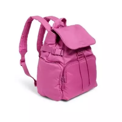 NWT Vera Bradley Women's Utility Backpack Laptop Bookbag Rich Orchid (Pink) • $49.99